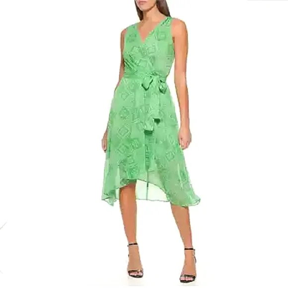 Tommy Hilfiger | Dresses | Tommy Hilfiger Green Paisley Dress | Poshmark